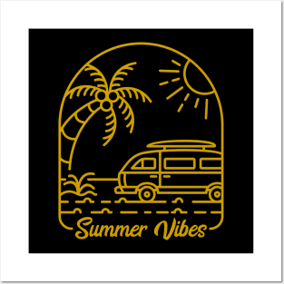 Summer Vibes Posters and Art